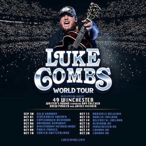 49 Winchester To Support Luke Combs On 14-Date European Arena Tour This Autumn