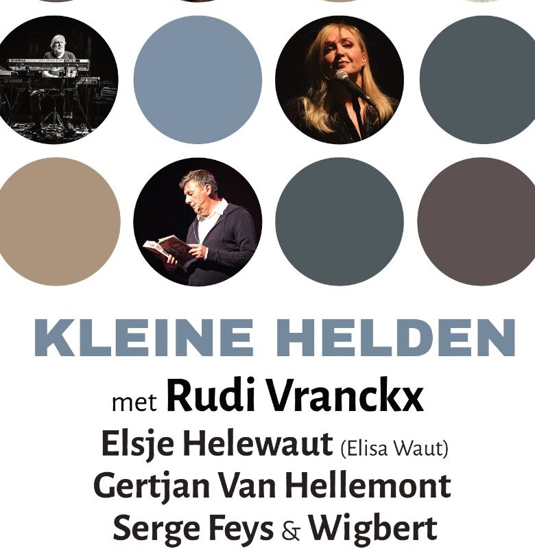 Rudi Vranckx in nieuwe theatervoorstelling KLEINE HELDEN december '23 en januari '24 ! 