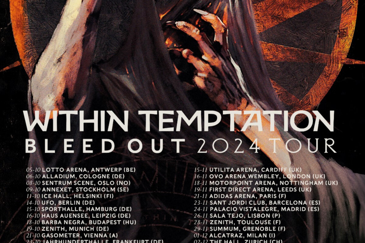 Within Temptation announce UK & European headline arena tour