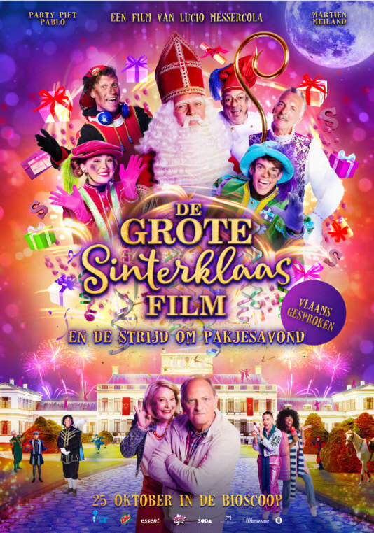 Jubileumeditie van "De Grote Sinterklaasfilm" op  25 oktober in de bioscoop