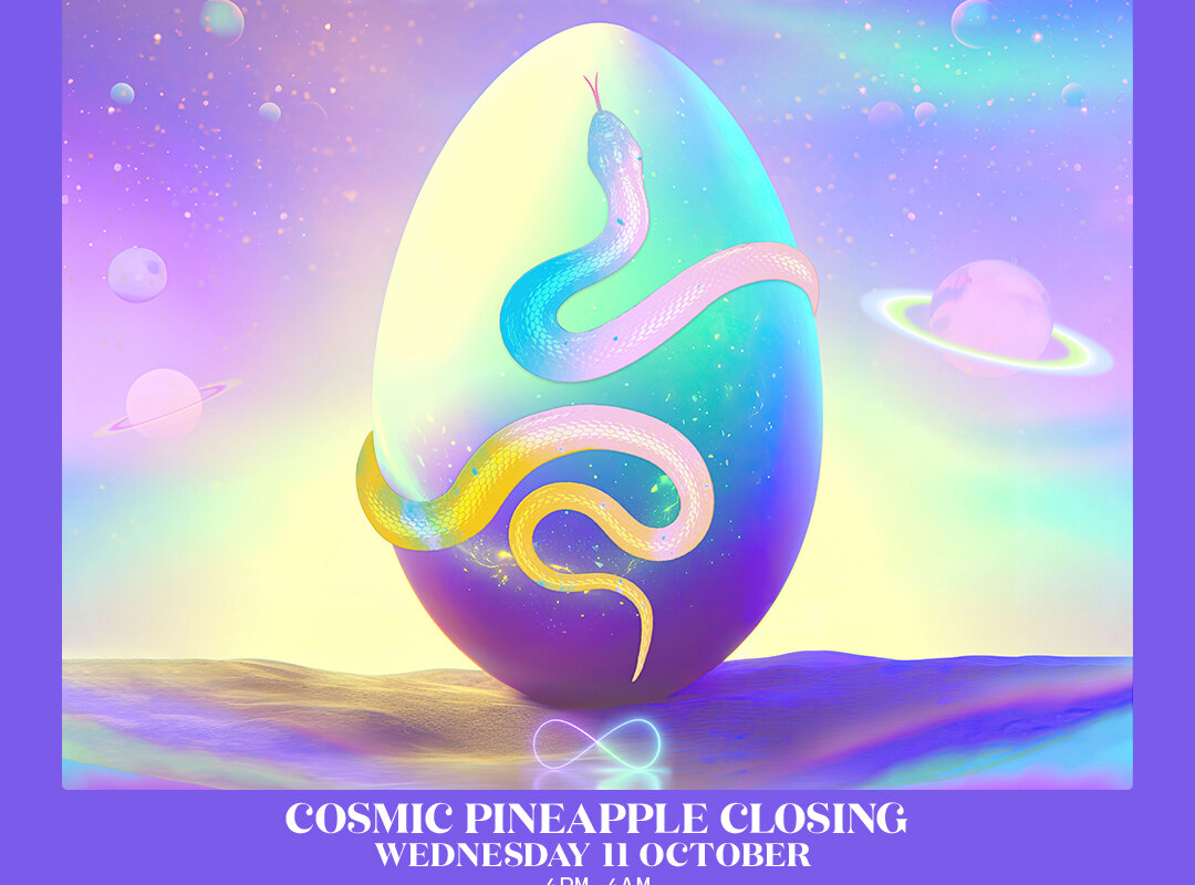 Cosmic Pineapple Closing - Wednesday October 11 at Pikes, Ibiza