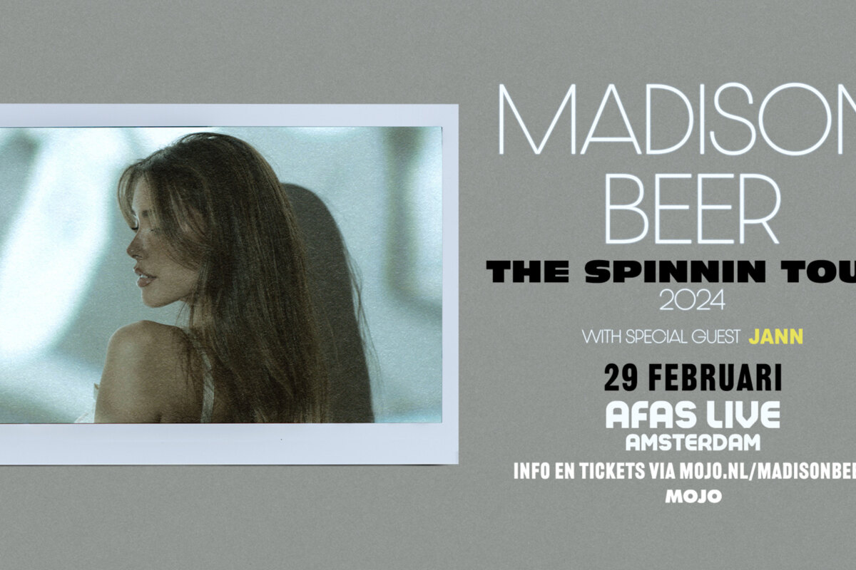 Madison Beer presenteert 'The Spinnin Tour' in AFAS Live op donderdag 29 februari