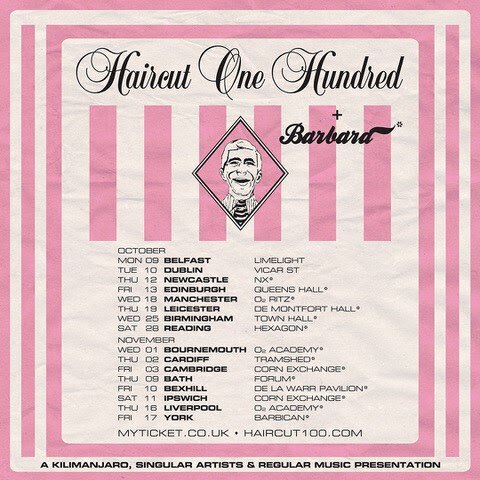 Barbara Confirm 2023 UK Tour With Haircut 100 || + New Single Coming Soon