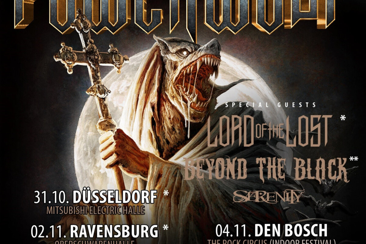 Powerwolf Celebrates Final Shows of 2023 with Official Lyric Video for “Wolves Of War”
