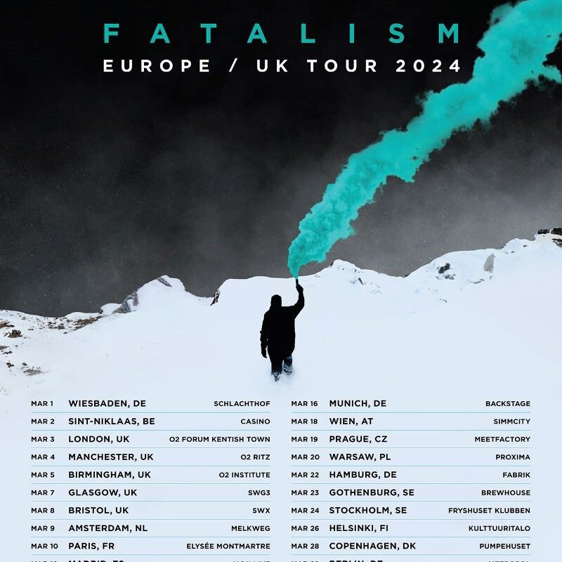 Polaris Announce 'Fatalism' European Tour for March 2024