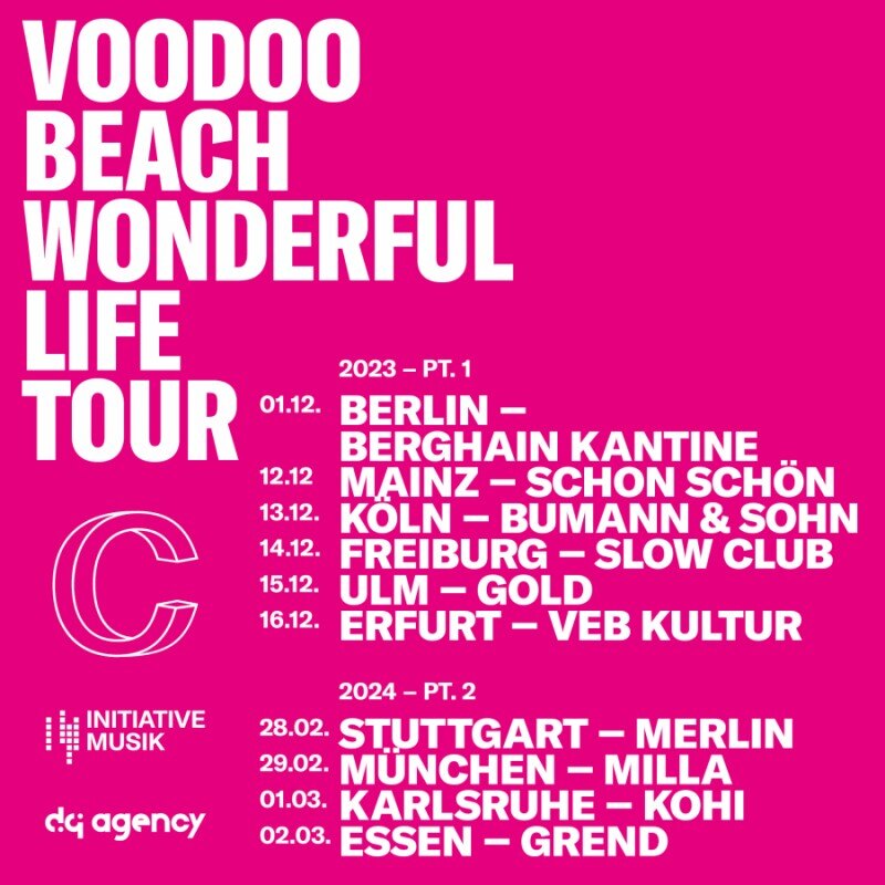 Hendrik Otremba (MESSER) Joins VOODOO BEACH for New Single from 'Wonderful Life' Album + Tour Dates Revealed!