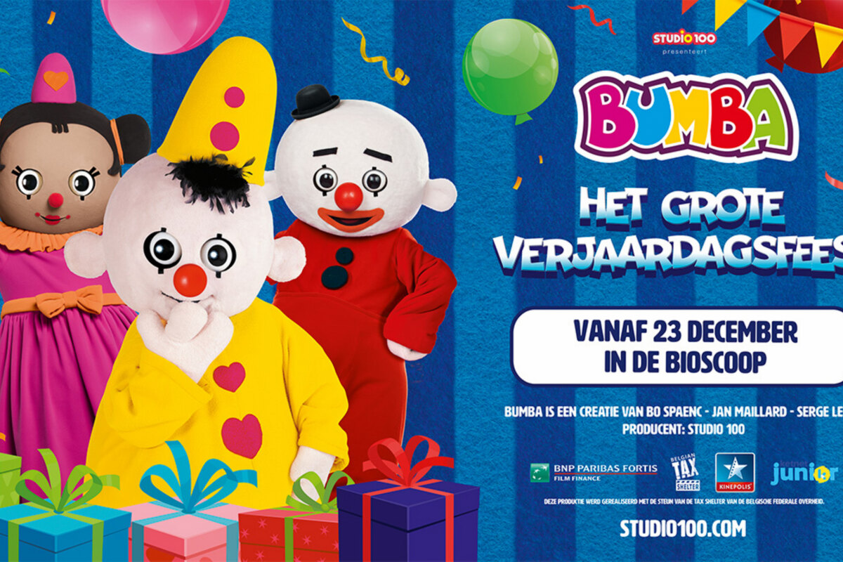 Voor het eerst naar de bioscoop met Bumba!