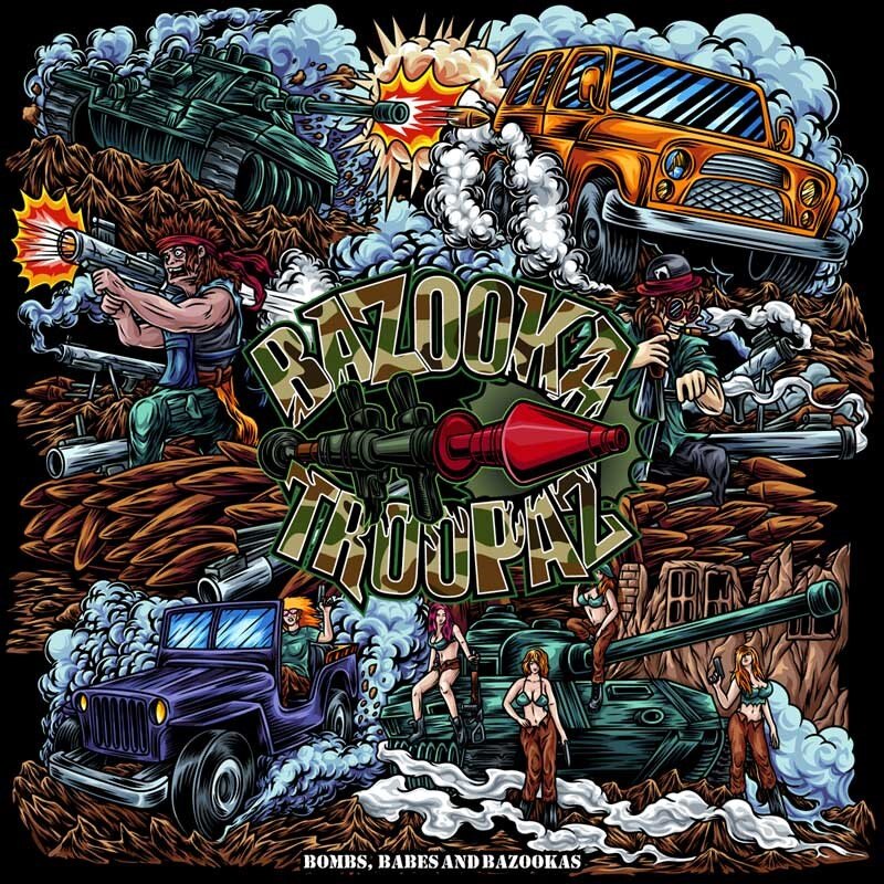 Bazooka Troopaz Announce 'Bombs, Babes and Bazookas' Album Release