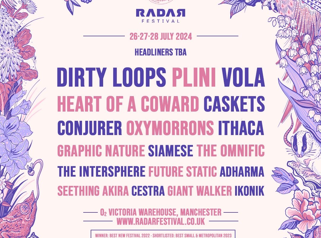 Radar Festival 2024 reveals early bird line-up: Dirty Loops, Plini, and many more