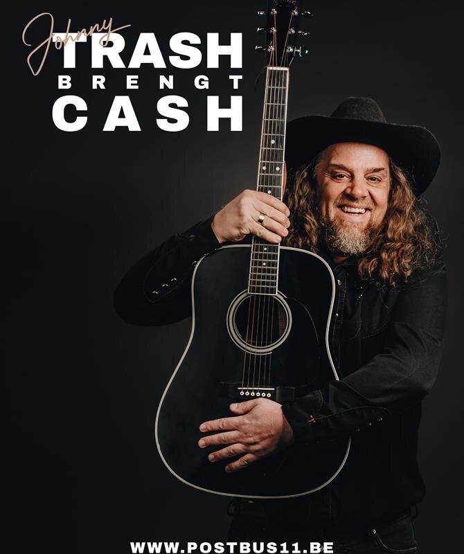 Comedian en countryzanger Johnny Trash duikt vanaf december de theaters in met ‘Trash Brengt Cash’