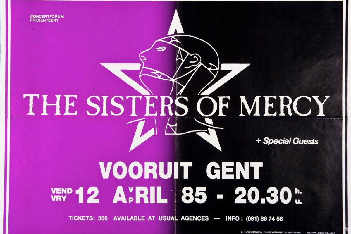 The Sisters Of Mercy komen naar De Vooruit