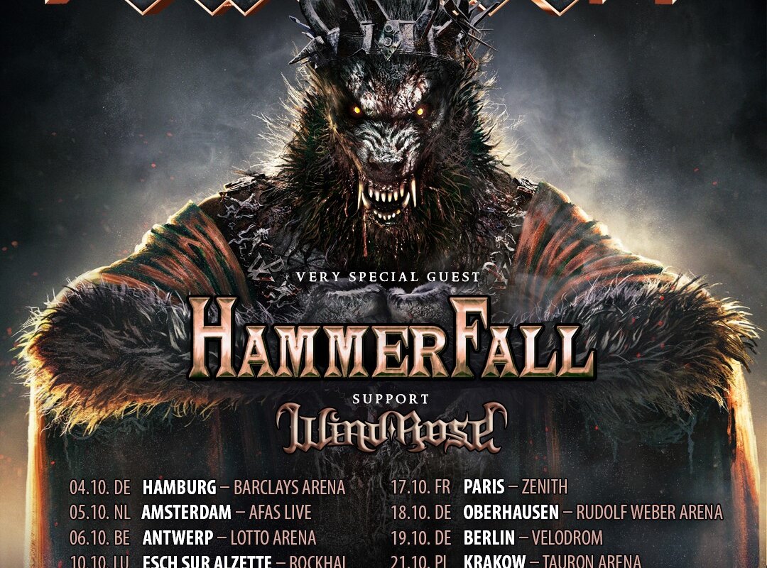Powerwolf  Announces Biggest European Headline Tour to Date and New Studio Album 2024!