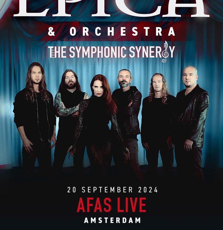 Metalband Epica kondigt twee ‘The Symphonic Synergy’ concerten aan met symfonie-orkest en koor