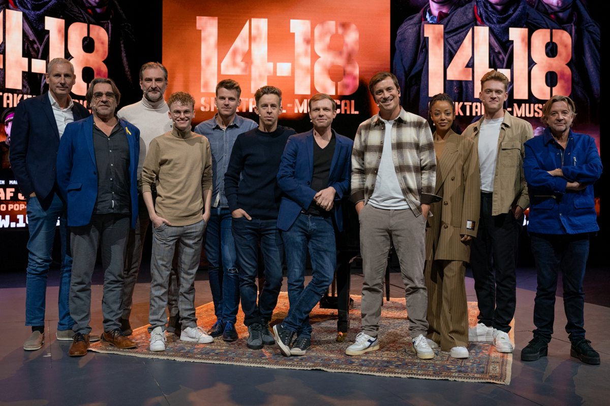 Spektakel-musical 14-18 keert terug in nieuwe versie