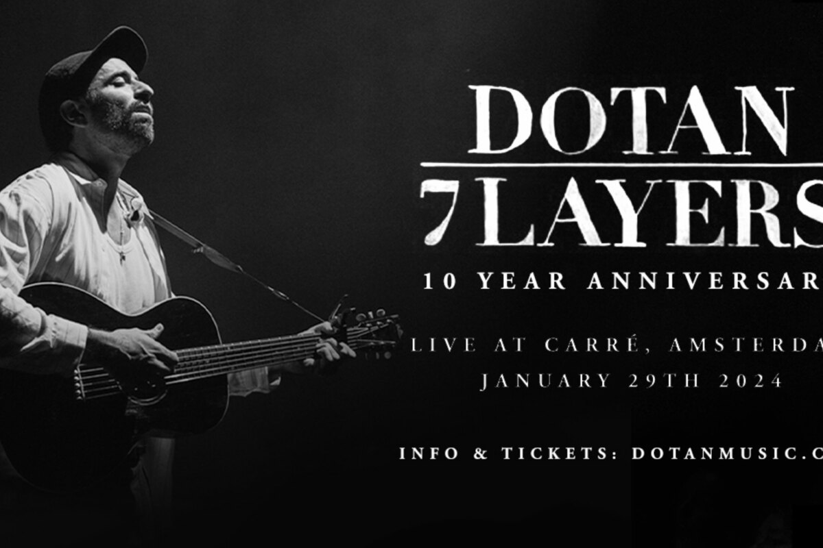 Dotan viert 10-jarig jubileum ‘7 Layers’ album in Koninklijk Theater Carré