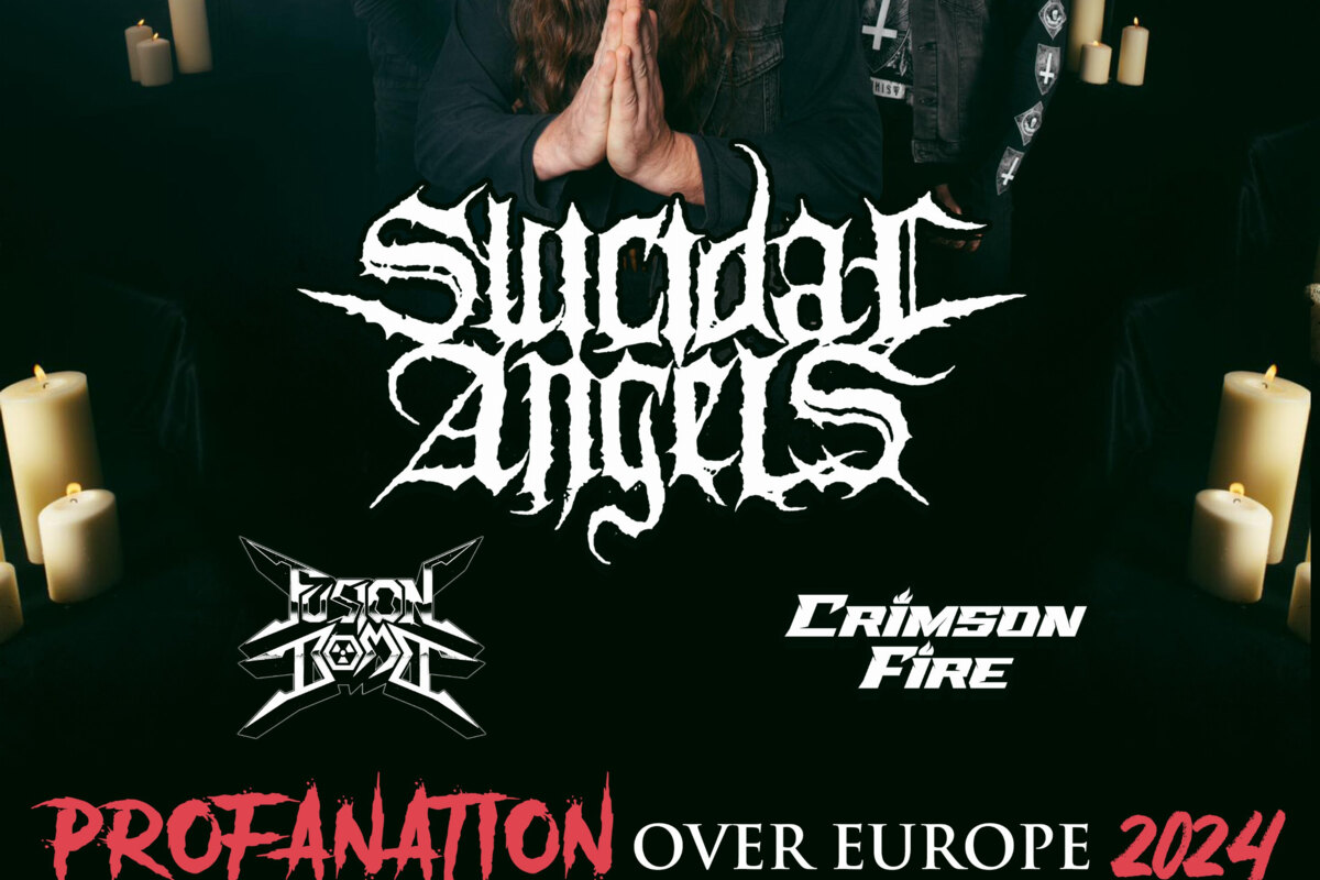 Suicidal Angels announce their European tour for 2024.