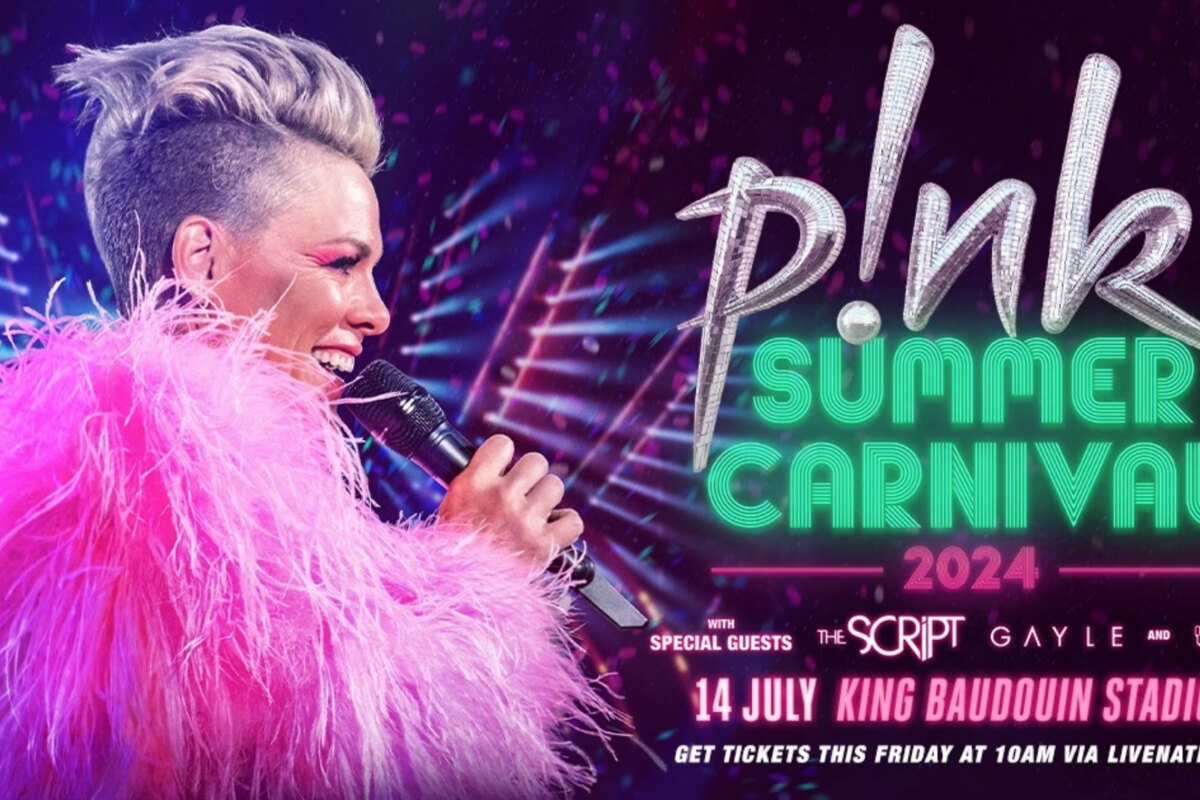 P!nk kot met Indrukwekkende SUMMER CARNIVAL TOUR in 2024 terug naar Europa