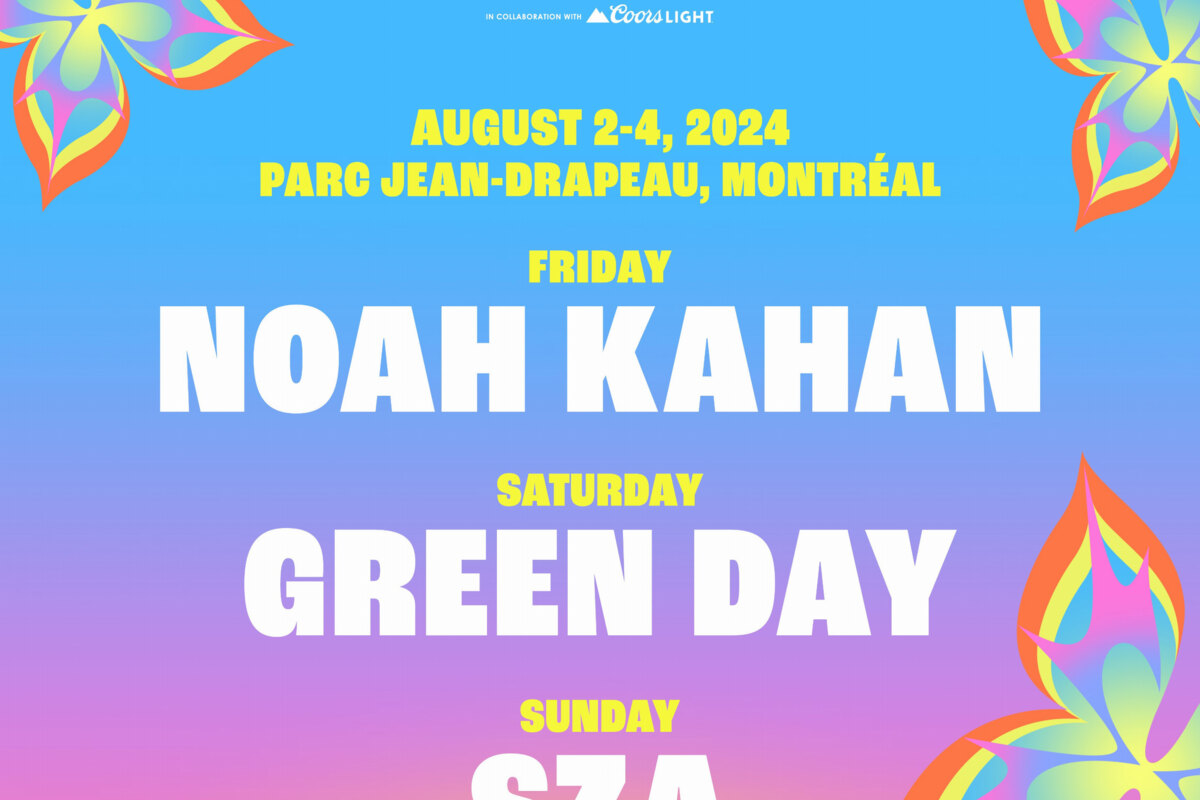 Oshega 2024 Revealing the festival's headliners: NOAH KAHAN and SZA!