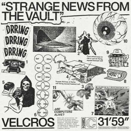 Velcros Unveil Music Video for "Hollowed", the First Single from Their Upcoming Debut Album "Strange News From the Vault", Set to Release on March 22, 2024