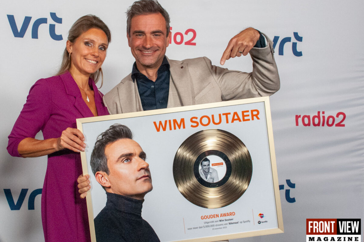 Wim Soutaer krijgt een speciale ‘gouden’ award voor ‘Allemaal’