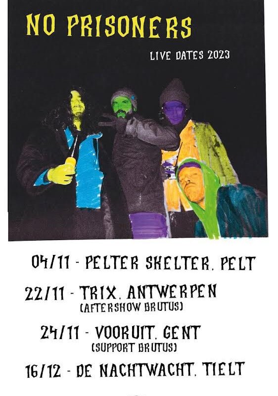 'If This Is A Man's World', new single/videoclip of No Prisoners = new band of Pieter-Paul Devos (Raketkanon / Kapitan Korsakov).