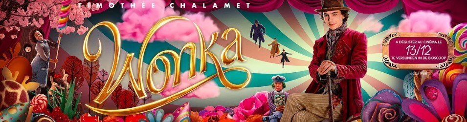 Maksim Stojanac, Bent Van Looy en Goedele Wachters in de Vlaamse dub van WONKA