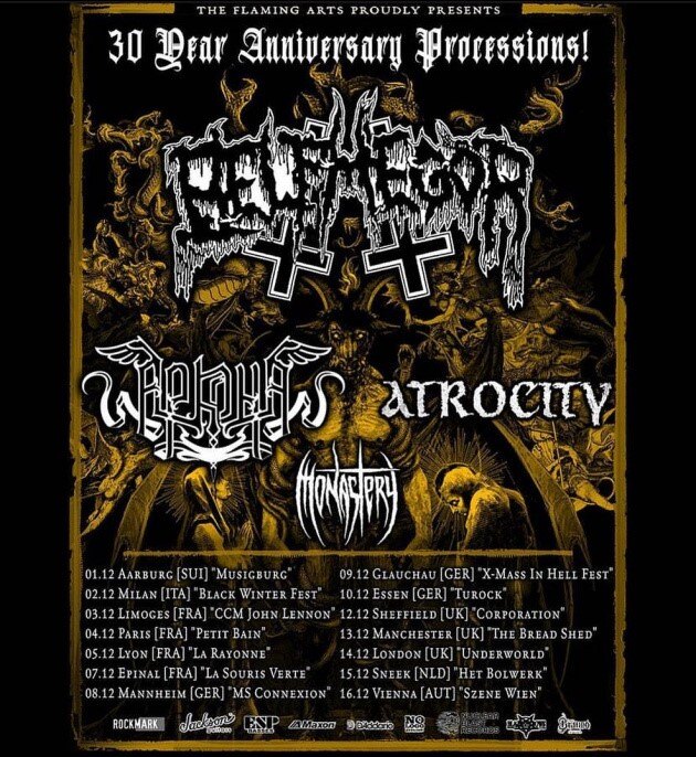 Atrocity To Kick Off European Tour With BELPHEGOR, ARKONA and MONASTERY tomorrow!