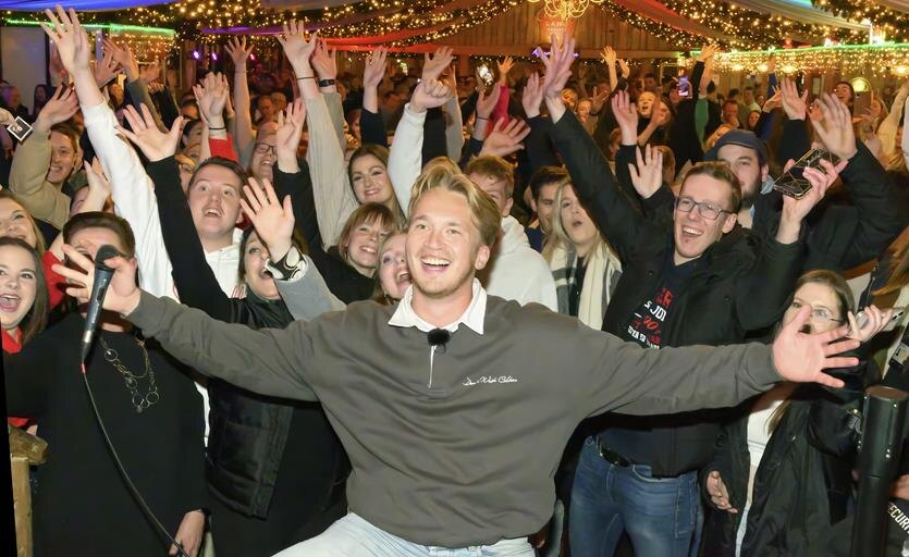 ‘Stuntman’ Snelle lokt massa volk naar Winterland Hasselt