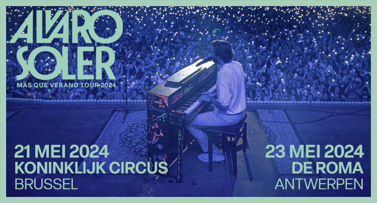 Alvaro Soler in mei 2024 in Brussel en Antwerpen