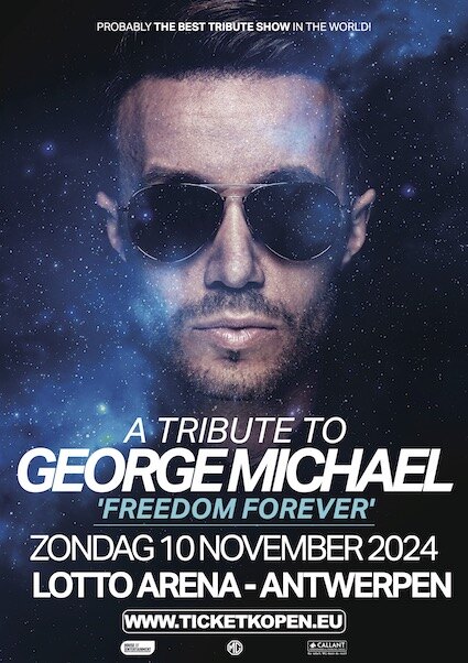 Belgische leadzanger Ivann Vermeer met ultieme George Michael tribute show 'Freedom Forever' naar Lotto Arena