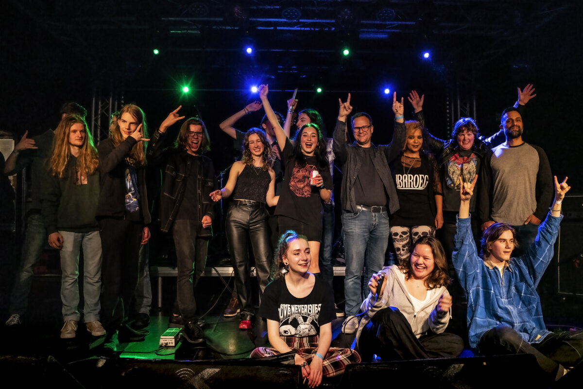  Talentontwikkeling in Baroeg tijdens de Rock Central Showcase
