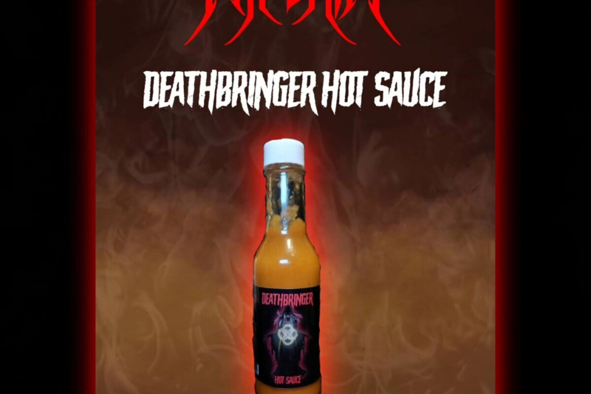Hyperia Thrash The Taste Buds With "Deathbringer Hot Sauce" For New Album “The Serpent’s Cycle”
