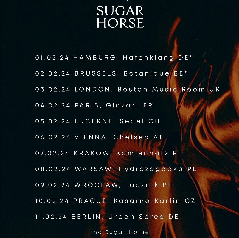 UK doomgaze band Sugar Horse sign with Pelagic Records, announce LLNN tour