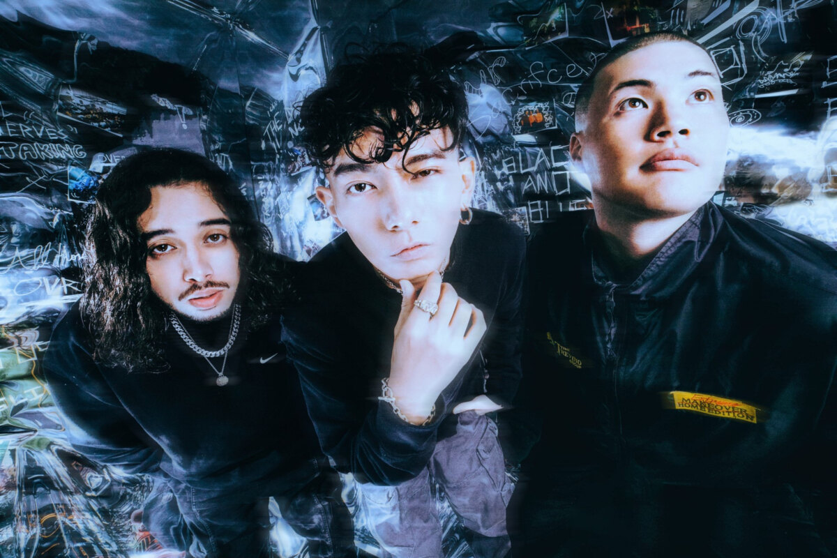 The Cards I Play with their latest single, "BLACK AND BLUE"