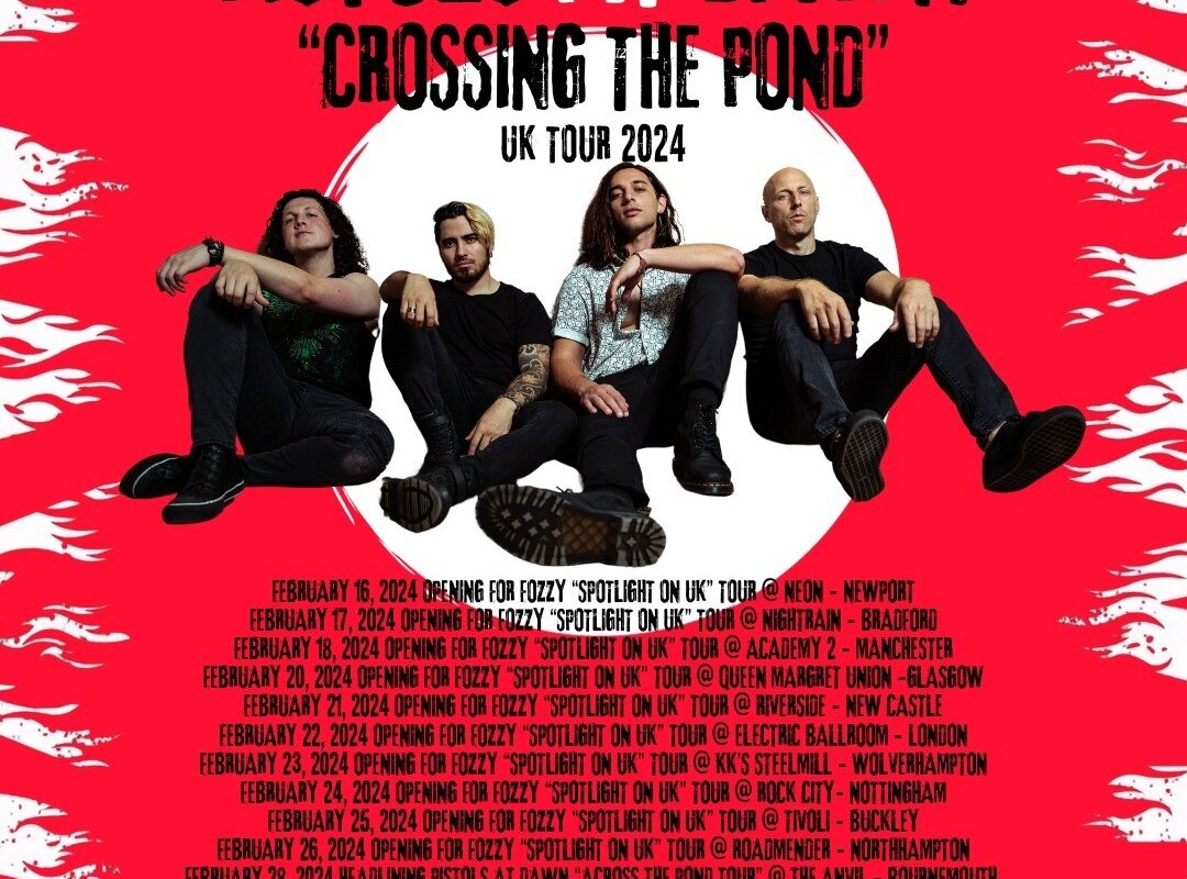 Pistols at Dawn Delivers Their Rendition of 'Last Christmas' for the Festive Season!"; UK Tour with FOZZY in February 2024!