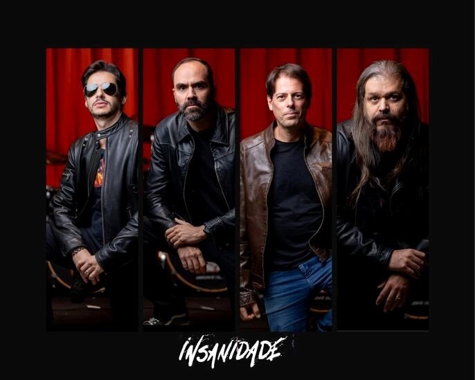 Insanidade release Live Session RockLab, project features 4 tracks with a fusion of hard rock and proto-punk