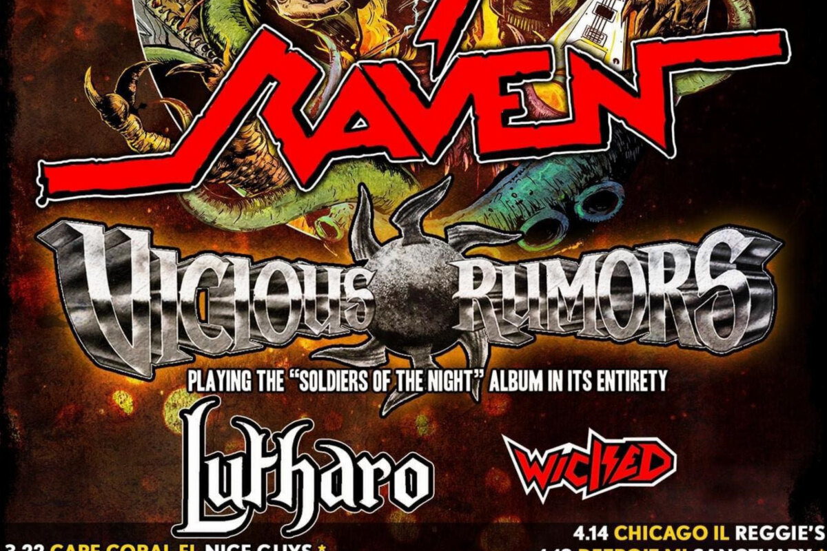 Lutharo To Support Raven On "All Hell's Breaking Loose Across America" Tour