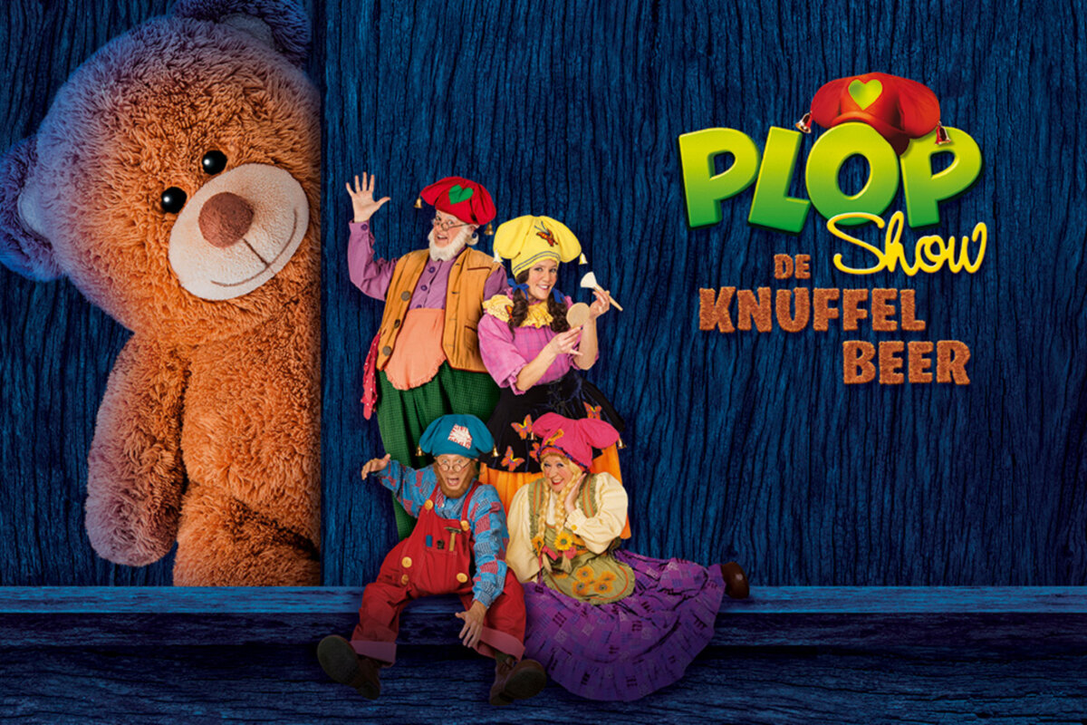 Kabouter Plop en zijn vrienden brengen een nieuwe Plopshow: De Knuffelbeer