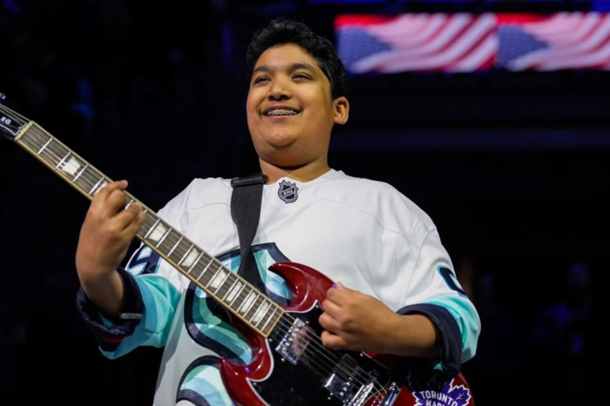 14-Year-Old Seattle/Toronto-Based Guitarist Nikhil Bagga To Perform U.S. National Anthem At NHL's Winter Classic January 1, 2024