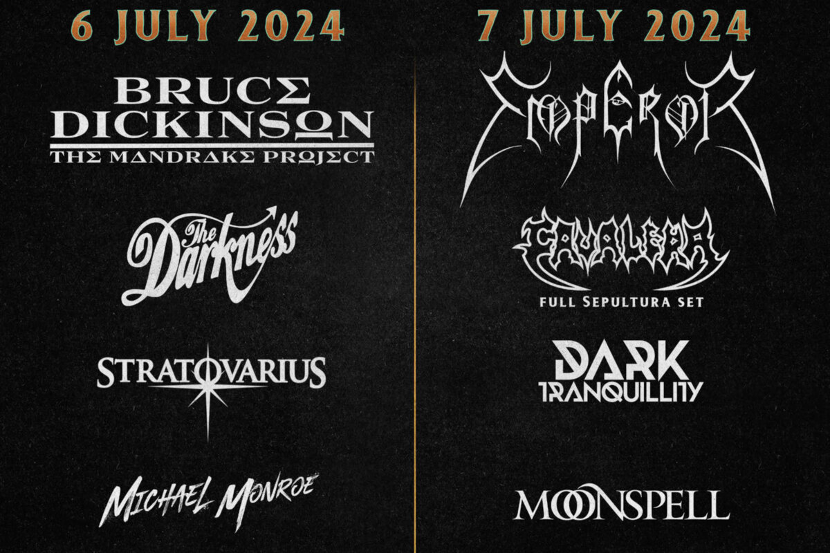 Italy's METAL PARK announces first names for 2024, including BRUCE DICKINSON and EMPEROR