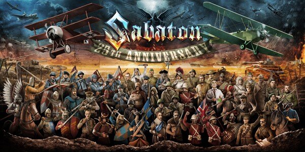 Sabaton, are gearing up for an epic celebration as they approach their 25-year milestone in the music industry