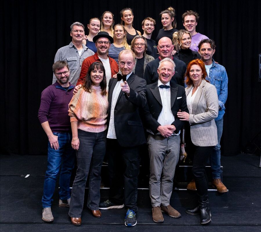 Repetities van Gaston & Leo - De Hommage Musical - gaan laatste rechte lijn naar het theater in