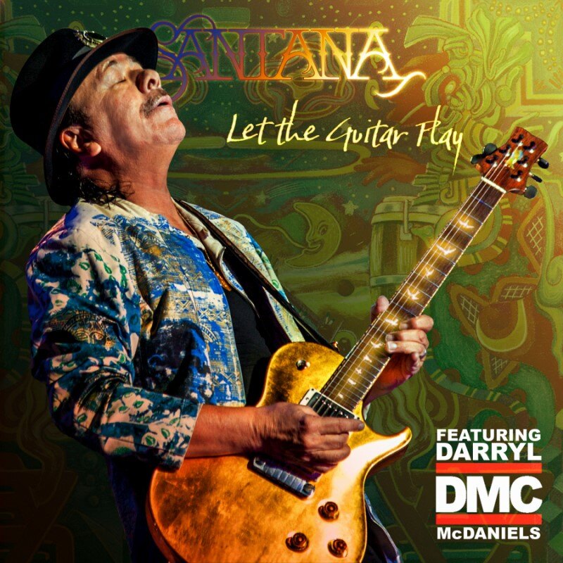 Santana Releases New Single “Let The Guitar Play” Feat. Run DMC's Darryl McDaniels