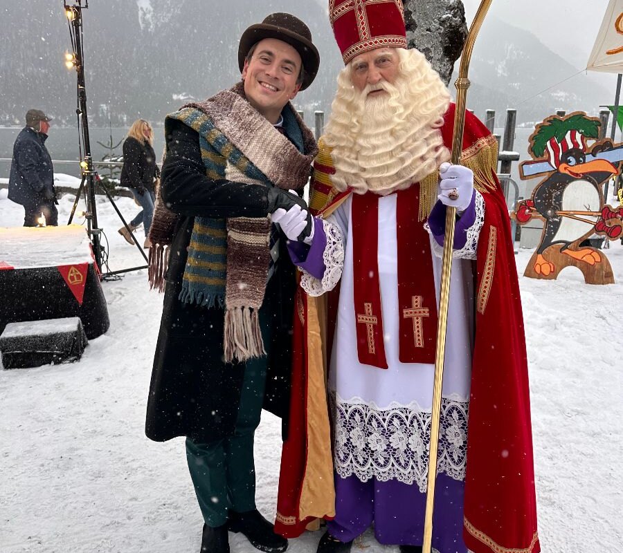 Niels Destadsbader acteert en zingt in nieuwe Club van Sinterklaas-film