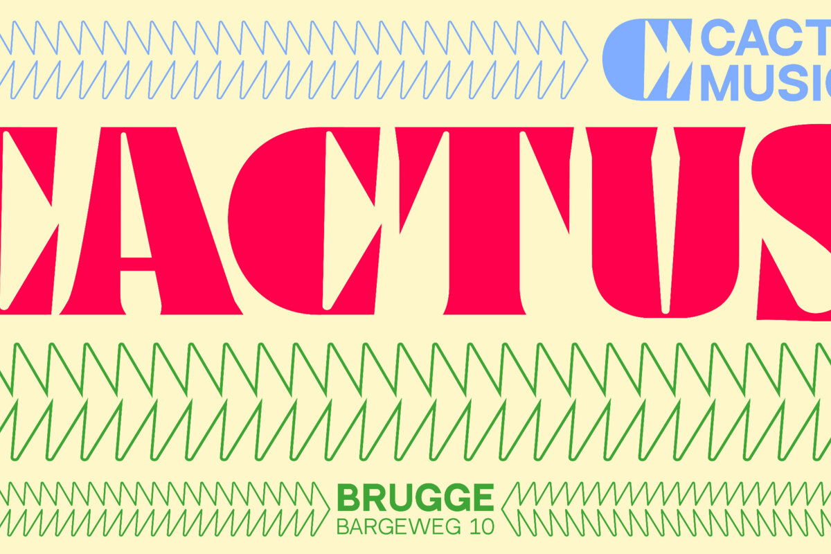 Concertseizoen Cactus Muziekcentrum van start in nieuw jasje