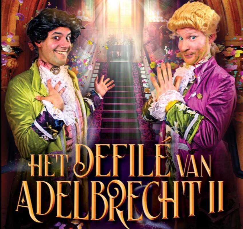 Het Defilé van Adelbrecht II: Nieuwe familievoorstelling in een echt kasteel