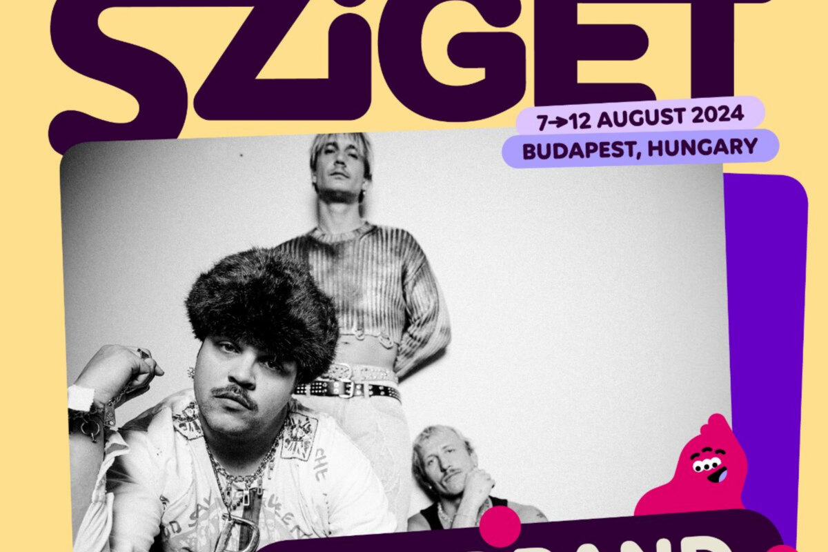 Goldband in 2024 naar Sziget Festival