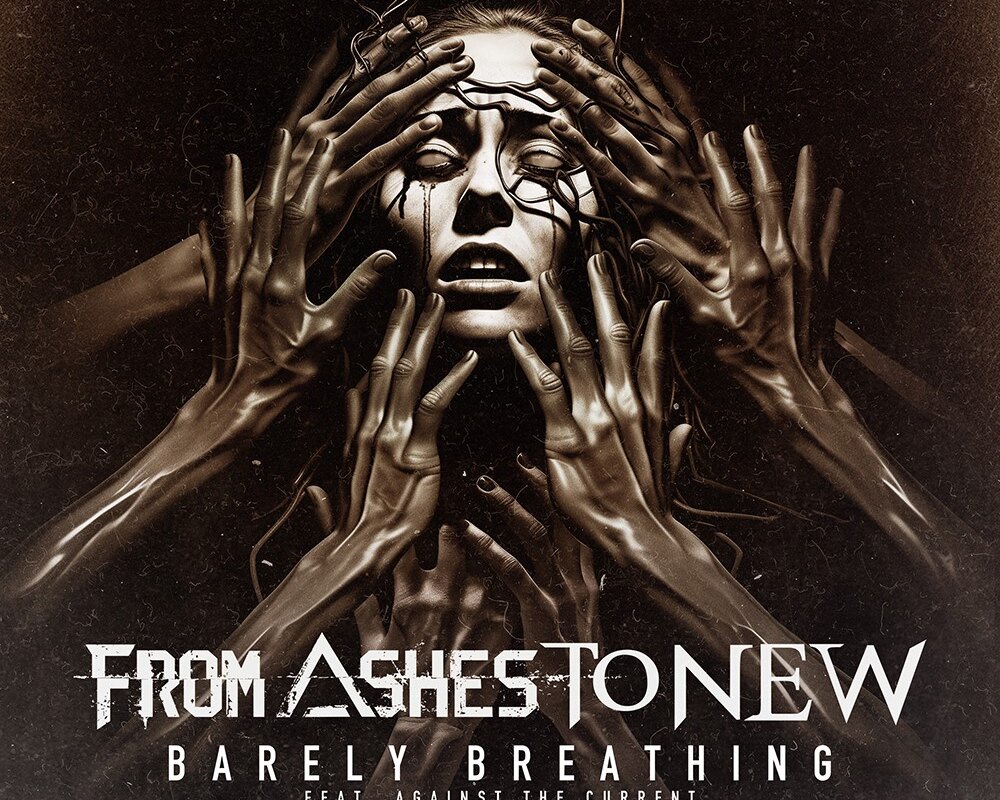 From Ashes To New Release Gripping New Song “Barely Breathing” Feat. Against The Current Out Today Via Better Noise Music