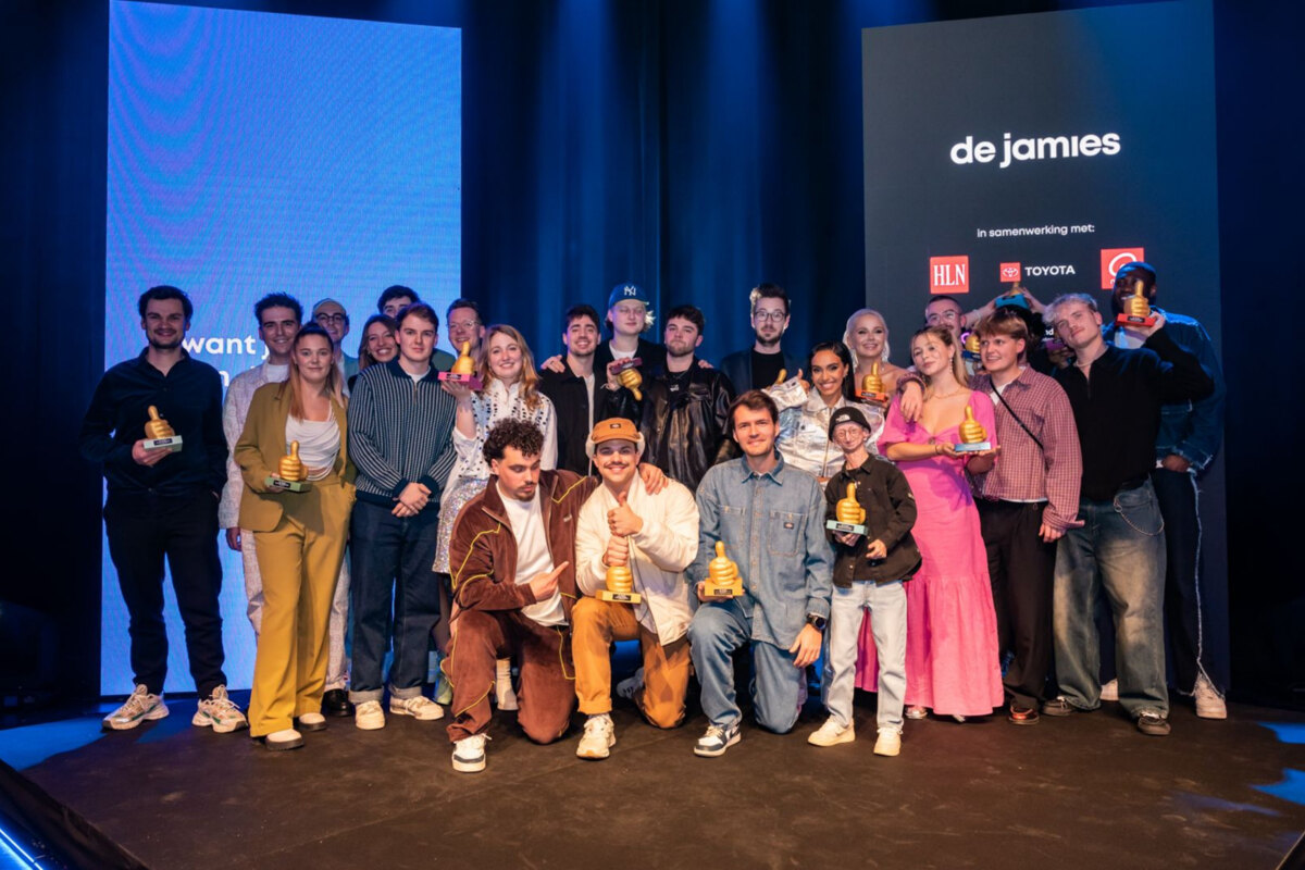 Average Rob, Acid, Jonatan Medart en Knokke Off vallen in de prijzen op de vierde editie van De Jamies