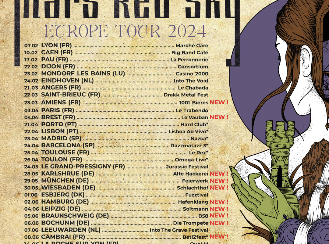 Mars Red Sky to announce new Europe Tour leg